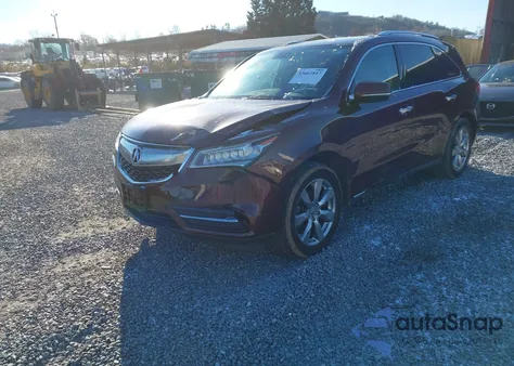 2014 Acura Mdx Advance Pkg W/Entertainment Pkg from USA, damaged, VIN 5FRYD4H84EB030988